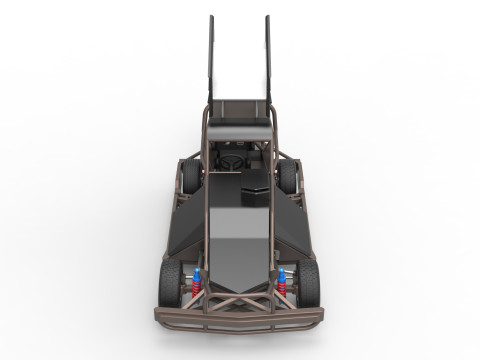 New Zealand Superstock car Version 2 Scale 1 to 25 3D Принт Модель