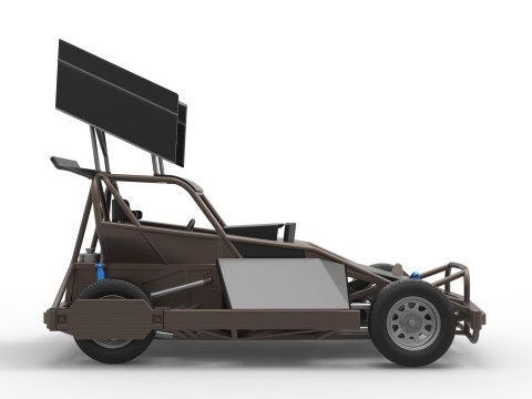 New Zealand Superstock car Version 2 Scale 1 to 25 3D Принт Модель