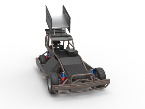 New Zealand Superstock car Version 2 Scale 1 to 25 3D Принт Модель