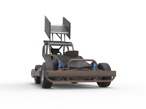 New Zealand Superstock car Version 2 Scale 1 to 25 3D Принт Модель