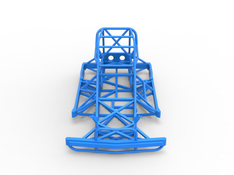 Frame of New Zealand Superstock car Version 2 Scale 1 to 25 3Dプリントモデル