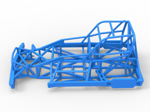 Frame of New Zealand Superstock car Version 2 Scale 1 to 25 3Dプリントモデル