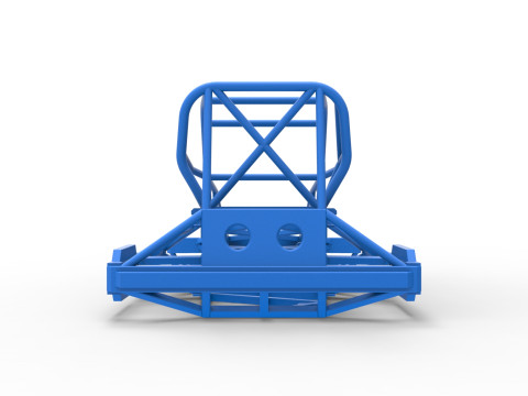 Frame of New Zealand Superstock car Version 2 Scale 1 to 25 3Dプリントモデル