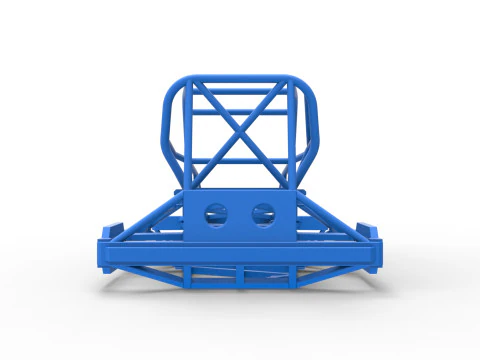 ニュージーランド スーパーストックカー バージョン 2 のフレーム スケール 1 ～ 25 3Dプリントモデル