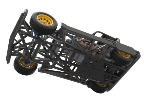 New Zealand Superstock car Base Version 2 Scale 1 to 25 3D प्रिंट मॉडल