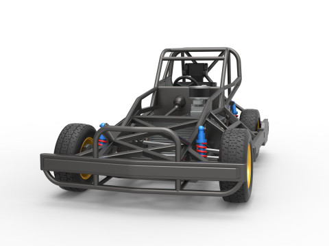 New Zealand Superstock car Base Version 2 Scale 1 to 25 3D प्रिंट मॉडल