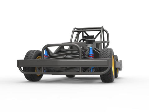 New Zealand Superstock car Base Version 2 Scale 1 to 25 3D प्रिंट मॉडल