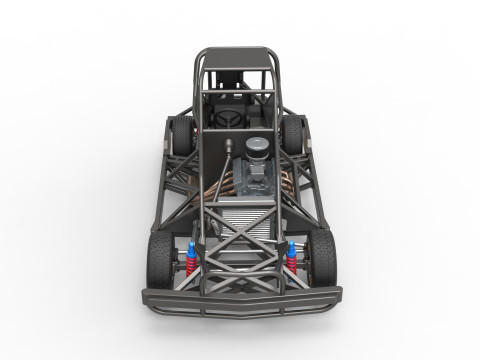 New Zealand Superstock car Base Version 2 Scale 1 to 25 3D प्रिंट मॉडल