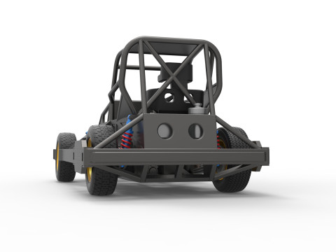 New Zealand Superstock car Base Version 2 Scale 1 to 25 3D प्रिंट मॉडल