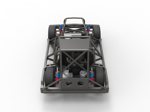 New Zealand Superstock car Base Version 2 Scale 1 to 25 3D प्रिंट मॉडल