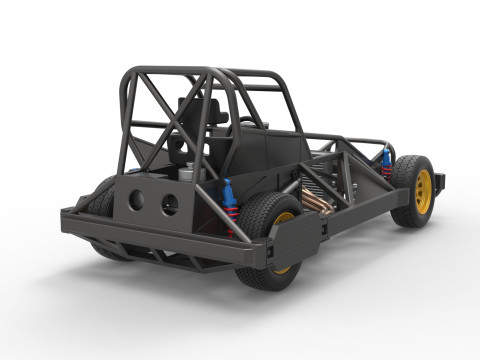New Zealand Superstock car Base Version 2 Scale 1 to 25 3D प्रिंट मॉडल
