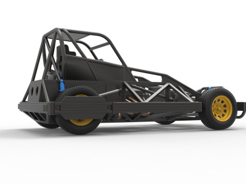 New Zealand Superstock car Base Version 2 Scale 1 to 25 3D प्रिंट मॉडल