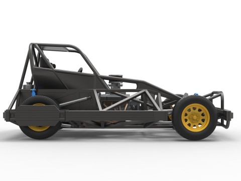 New Zealand Superstock car Base Version 2 Scale 1 to 25 3D प्रिंट मॉडल