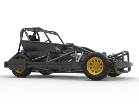 New Zealand Superstock car Base Version 2 Scale 1 to 25 3D प्रिंट मॉडल