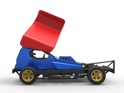 BriSCA Formula 1 Stock Car for Dirt Scale 1 to 25 3D Принт Модель