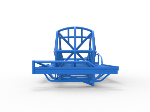 Frame of BriSCA Formula 1 Stock Car Scale 1 to 25 Modello di stampa 3D