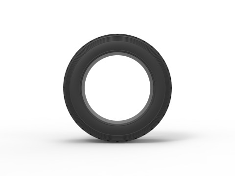 Offroad tire 136 Scale 1 to 25 Model Cetak 3D