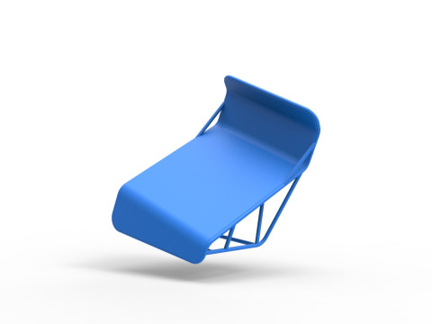 Wing of BriSCA Formula 1 Stock Car Scale 1 to 25 Modelo de impresión 3D