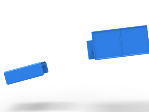 Wings of BriSCA Formula 1 Stock Car for Asphalt Scale 1 to 25 3D Print Model