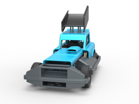 New Zealand Superstock car Version 3 Scale 1 to 25 3Dプリントモデル