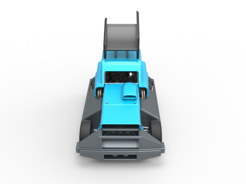 New Zealand Superstock car Version 3 Scale 1 to 25 3Dプリントモデル