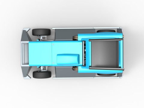 New Zealand Superstock car Version 3 Scale 1 to 25 3Dプリントモデル