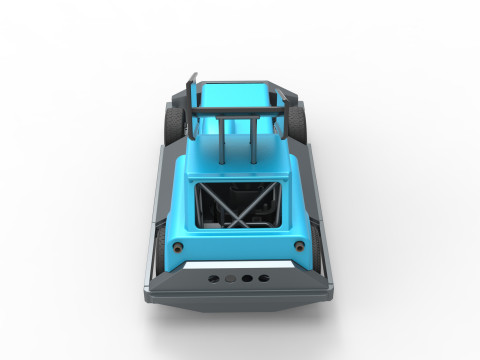 New Zealand Superstock car Version 3 Scale 1 to 25 3Dプリントモデル