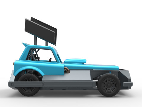 New Zealand Superstock car Version 3 Scale 1 to 25 3Dプリントモデル