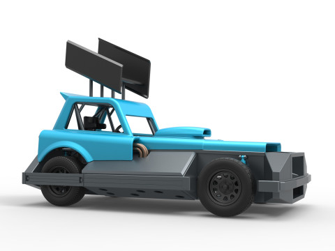 New Zealand Superstock car Version 3 Scale 1 to 25 3Dプリントモデル