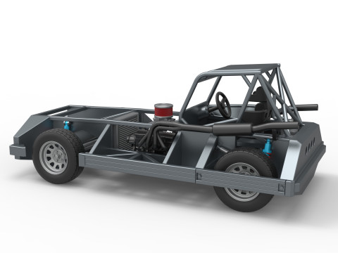 New Zealand Superstock car Base Version 3 Scale 1 to 25 3D प्रिंट मॉडल