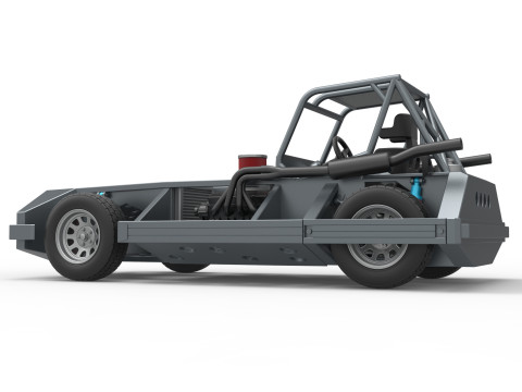 New Zealand Superstock car Base Version 3 Scale 1 to 25 3D प्रिंट मॉडल