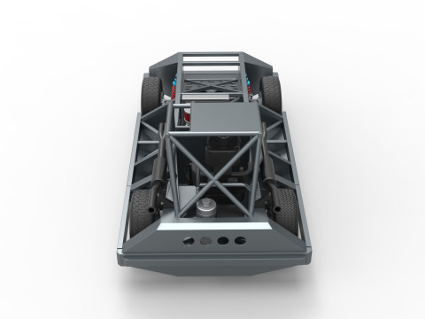 New Zealand Superstock car Base Version 3 Scale 1 to 25 3D प्रिंट मॉडल