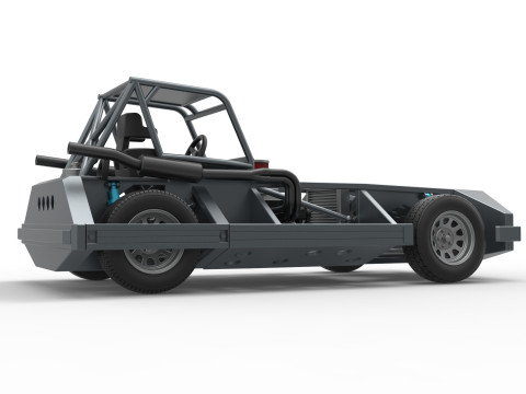 New Zealand Superstock car Base Version 3 Scale 1 to 25 3D प्रिंट मॉडल