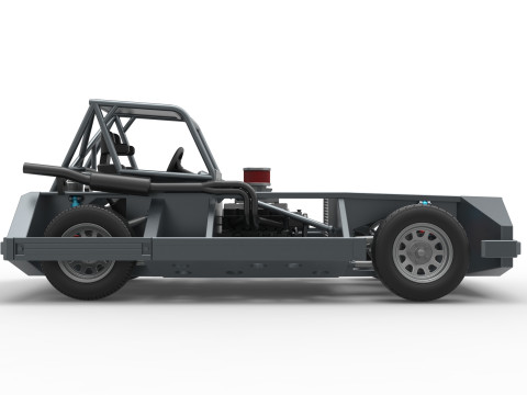 New Zealand Superstock car Base Version 3 Scale 1 to 25 3D प्रिंट मॉडल