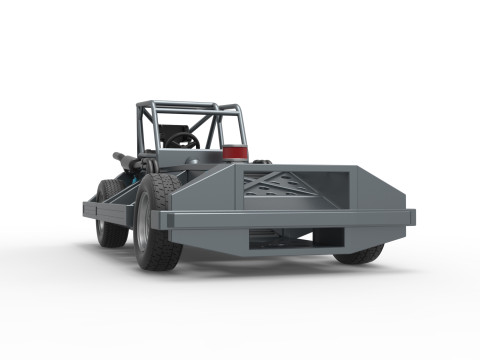 New Zealand Superstock car Base Version 3 Scale 1 to 25 3D प्रिंट मॉडल