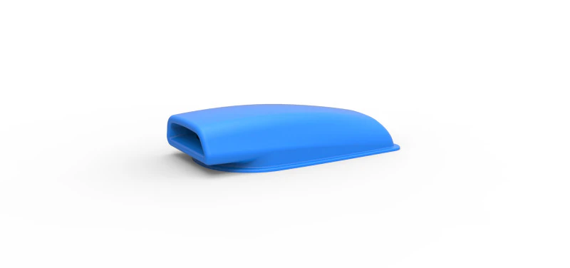Air Scoop for dragster Version 2 Scale 1 to 25 3D Print Model .c4d .max .obj .3ds .fbx .stl .blend 