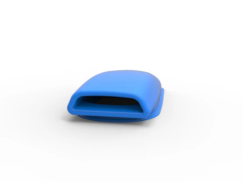 Air Scoop for dragster Version 2 Scale 1 to 25 3D Print Model