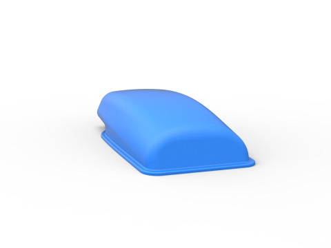 Air Scoop for dragster Version 2 Scale 1 to 25 Model do druku 3D