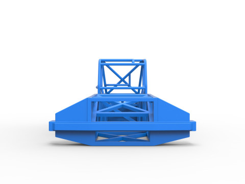 Frame of New Zealand Superstock car Version 3 Scale 1 to 25 Modello di stampa 3D