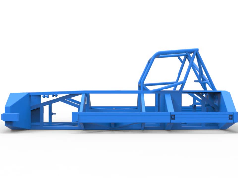Frame of New Zealand Superstock car Version 3 Scale 1 to 25 3D Print Model