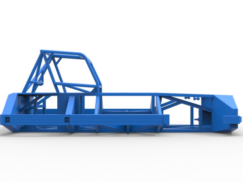 Frame of New Zealand Superstock car Version 3 Scale 1 to 25 Modello di stampa 3D