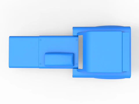Shell of New Zealand Superstock car Version 2 Scale 1 to 25 3D Print Model