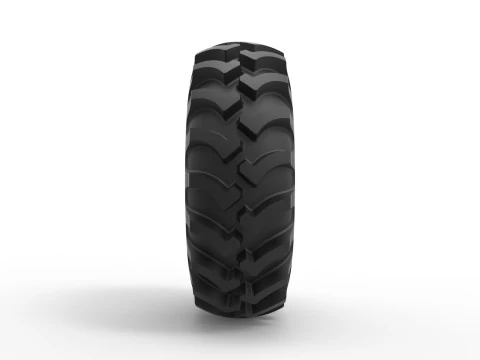 Tractor tire 30 Scale 1 to 25 3D Print Model