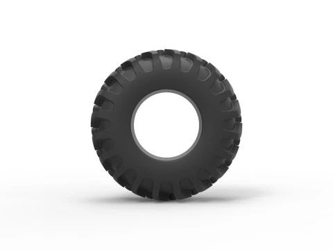 Tractor tire 30 Scale 1 to 25 3D Print Model