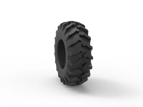 Tractor tire 30 Scale 1 to 25 3D Print Model