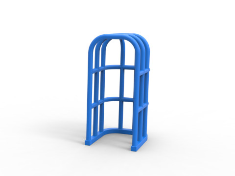 Roll Cage of Pulling Tractor Version 1 Scale 1 to 25 3Dプリントモデル