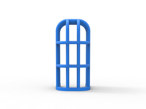 Roll Cage of Pulling Tractor Version 1 Scale 1 to 25 3Dプリントモデル