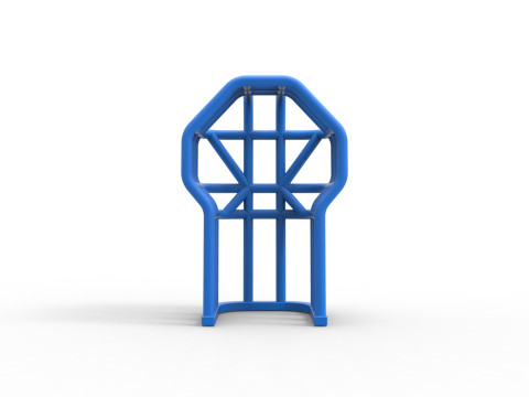 Roll Cage of Pulling Tractor Version 3 Scale 1 to 25 Modèles 3D en vedette