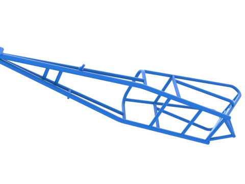 Frame of old school Front engine dragster Version 2 Scale 1 to 25 Modèles 3D en vedette