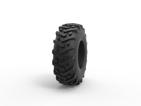 Tractor tire 31 Scale 1 to 25 3D Print Model